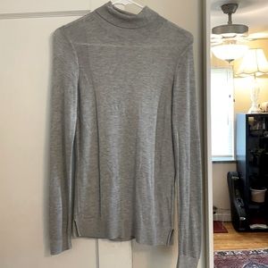 ASOS gray turtleneck, size 4, brand new